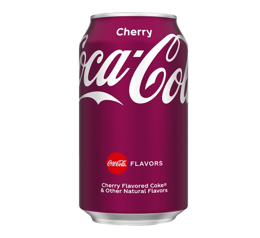 نوشابه فلزی کوکا کولا طعم دار مدل Cherry حجم 330 میلی لیتر | خرید از اولدوز مارکت