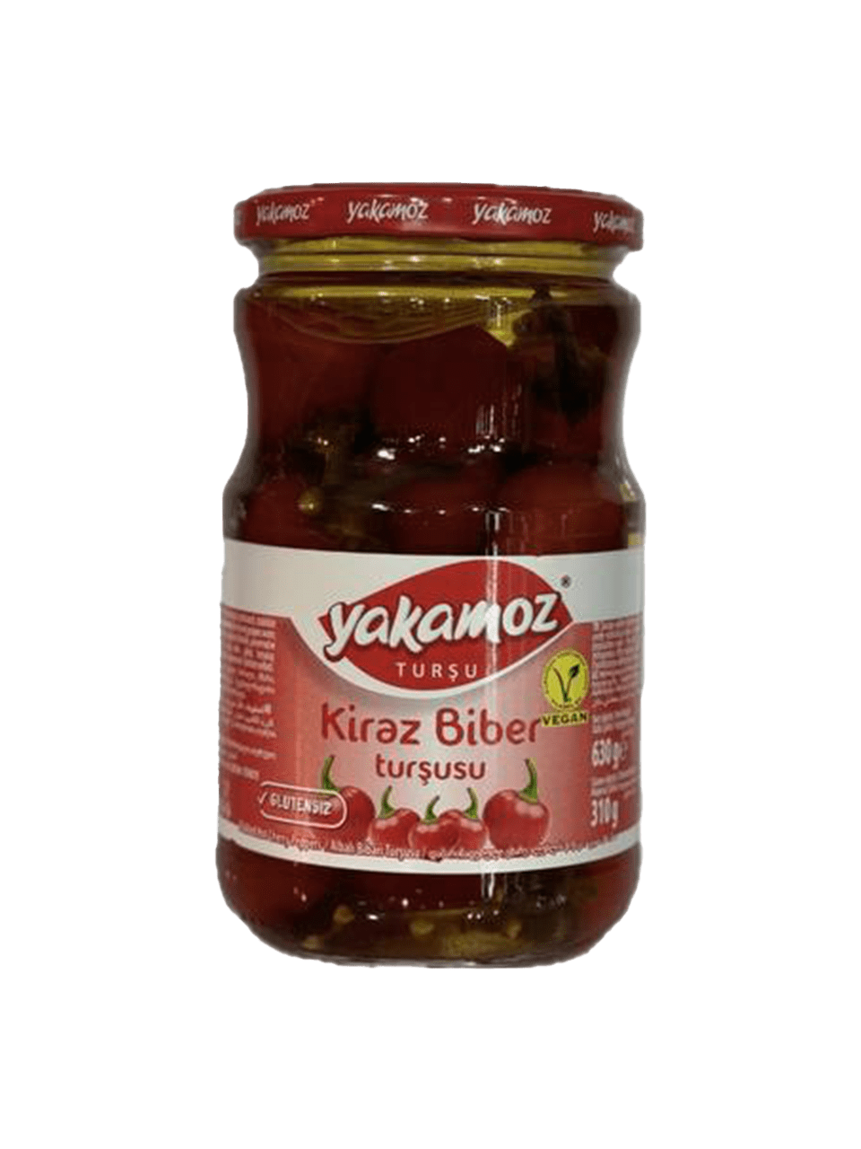 ترشی فلفل گیلاسی یوره Yöre Kiraz Biber محلی 330 گرم