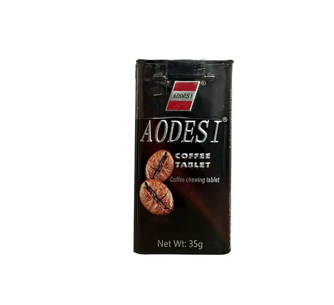 قرص قهوه آئودسی AODESI 35گرمی قرص قهوه جویدنی AODESI برای انرژی فوری محصول قهوه آلمانی AODESI - اولدوز مارکت